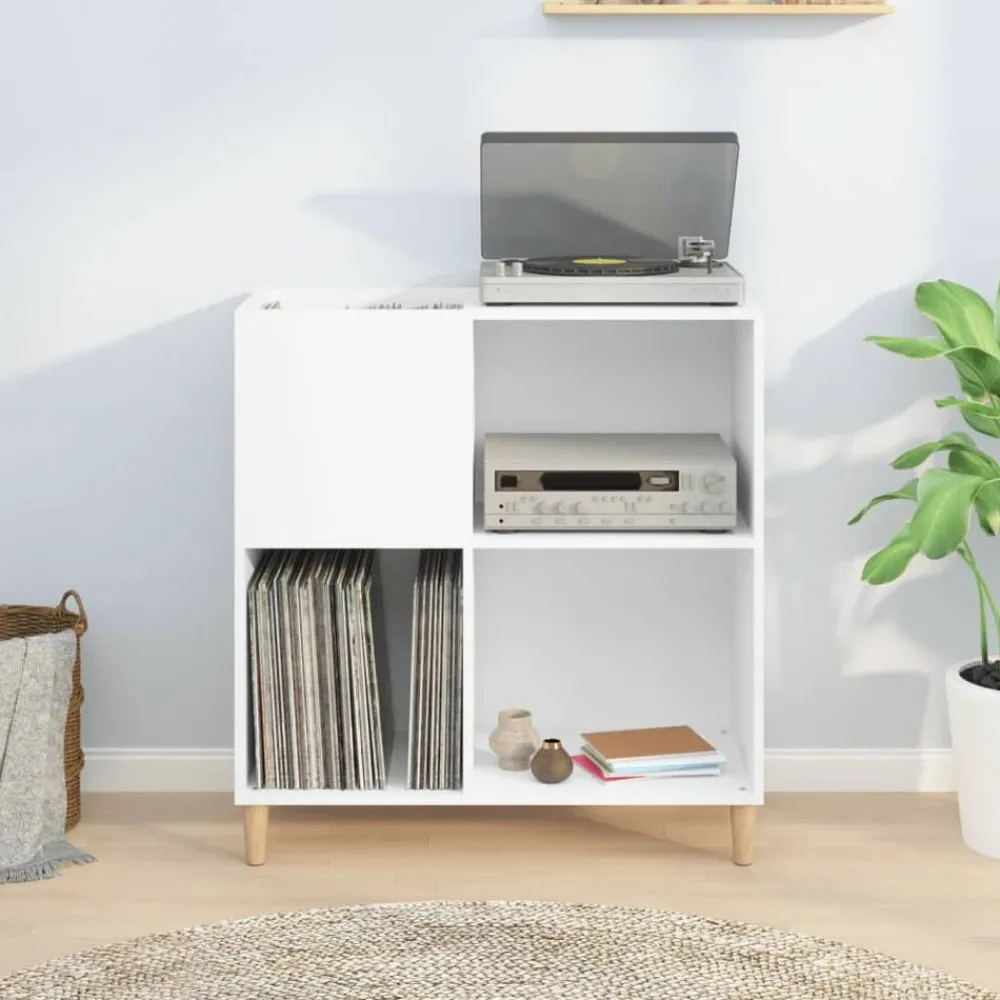 Platenkast 84,5x38x89 cm bewerkt hout>vidaXL Outlet