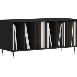 Platenkast 100x38x48 cm bewerkt hout><noscript><img width=