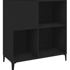 Platenkast 84,5x38x89 cm bewerkt hout>vidaXL