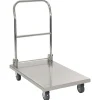 Platformwagen 82x53x86 cm roestvrij staal zilverkleurig>vidaXL Online