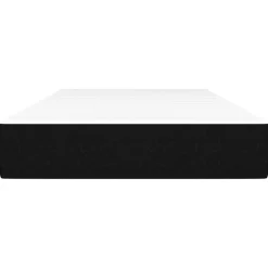 Bedden & Accessoires*vidaXL Pocketveringmatras medium 80x200x20 cm stof Zwart