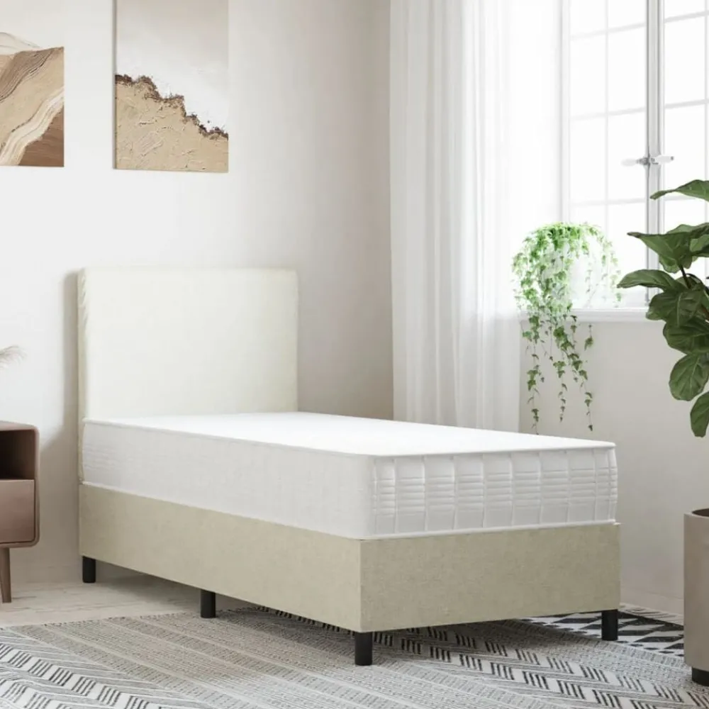 Bedden & Accessoires*vidaXL Pocketveringmatras middelhard-hard 80x200 cm
