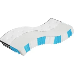 Bedden & Accessoires*vidaXL Pocketveringmatras middelhard 80x200 cm
