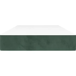 Bedden & Accessoires*vidaXL Pocketveringmatras medium 80x200x20 cm fluweel Donkergroen