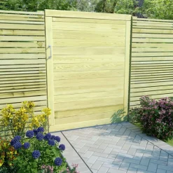 Poort 125x100 cm geïmpregneerd grenenhout>vidaXL Outlet