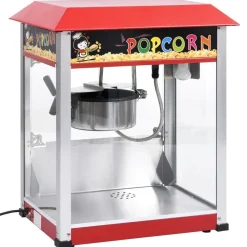 Keuken & Eetkamer*vidaXL Popcornmaker met teflonpan 1400 W