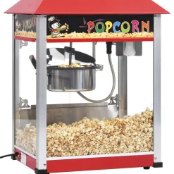 Keuken & Eetkamer*vidaXL Popcornmaker met teflonpan 1400 W
