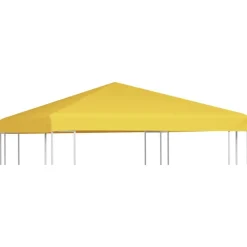 Tuin & Gazon*vidaXL Prieeldak 270 g/m² 3x3 m Geel