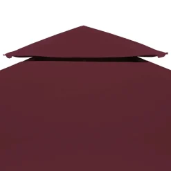 Prieeldak 2-laags 3x3m 310 g/m² bordeaux><noscript><img width=