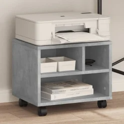 Printerkastje met wielen 41x32x34,5 cm>vidaXL Discount