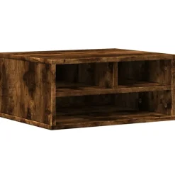 Elektronica*vidaXL Printerkastje 49x40x22,5 cm bewerkt hout kleurig Gerookt eiken