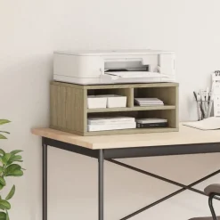 Printerkastje 49x40x22,5 cm bewerkt hout kleurig><noscript><img width=