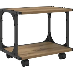 Printerstand Artisan Eiken 41 x 28 x 33.5 cm Bewerkt hout>vidaXL Online