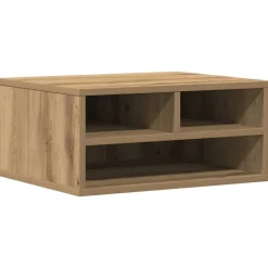 Printerstand Artisan Eiken 49 x 40 x 22.5 cm Bewerkt hout>vidaXL