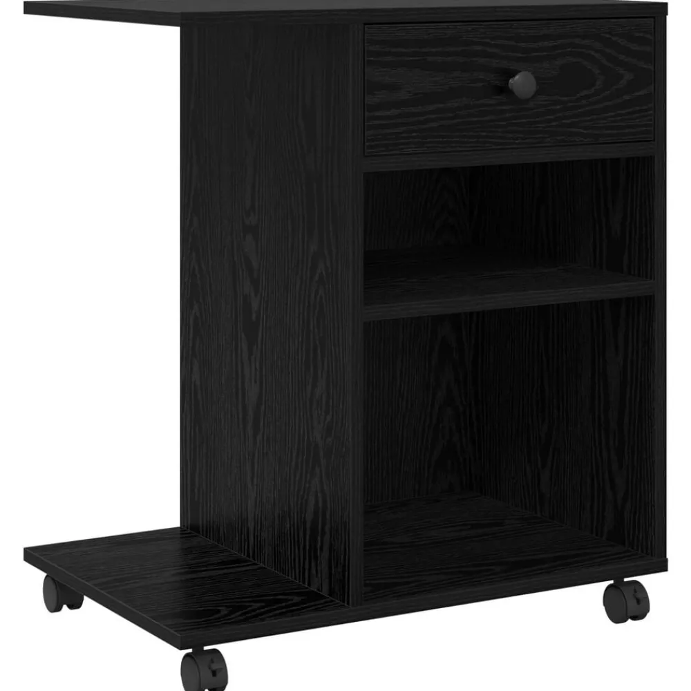 Printerstand Effen 60 x 40 x 68.5 cm Bewerkt hout>vidaXL Discount