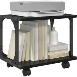 Printerstand 41 x 28 x 33.5 cm Bewerkt hout><noscript><img width=