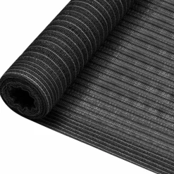 Tuin & Gazon*vidaXL Privacynet 75 g/m² 1,2x10 m HDPE kleurig Antraciet