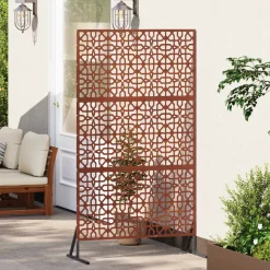 Privacyscherm Grijs 100 x 50 x 180 cm><noscript><img width=