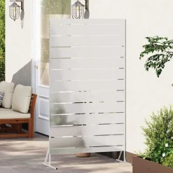Privacyscherm Grijs 100 x 50 x 180 cm Staal><noscript><img width=
