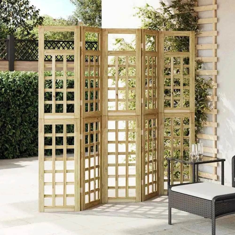 Privacyscherm Honingbruin 200 x 180 cm Massief Vurenhout>vidaXL Best