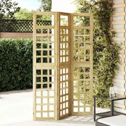 Privacyscherm Honingbruin 121 x 180 cm Massief Vurenhout><noscript><img width=