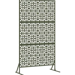 Privacyscherm 100 x 50 x 180 cm Staal>vidaXL Best