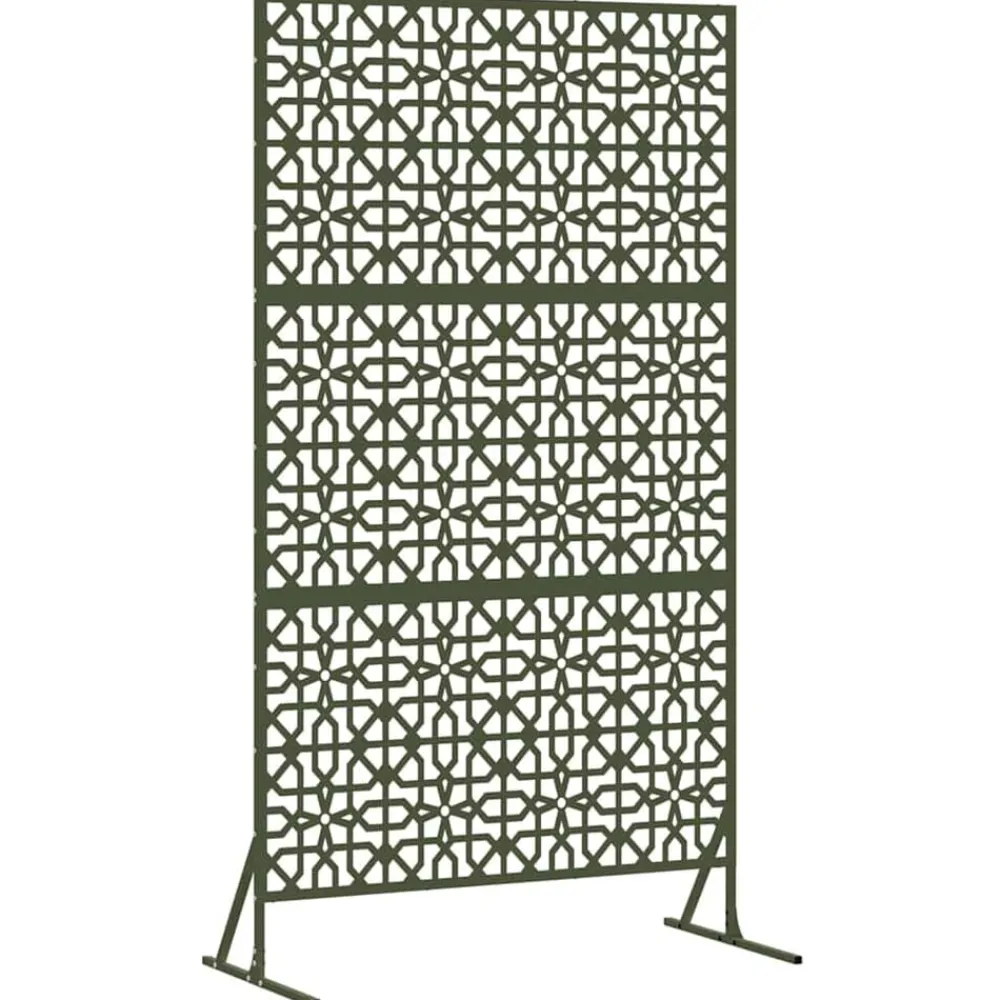 Privacyscherm 100 x 50 x 180 cm Staal>vidaXL Best