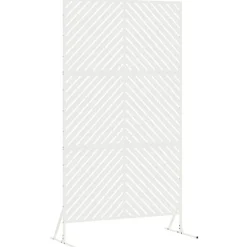 Privacyscherm 100 x 50 x 180 cm Staal>vidaXL Hot