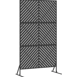 Privacyscherm 100 x 50 x 180 cm Staal>vidaXL Sale