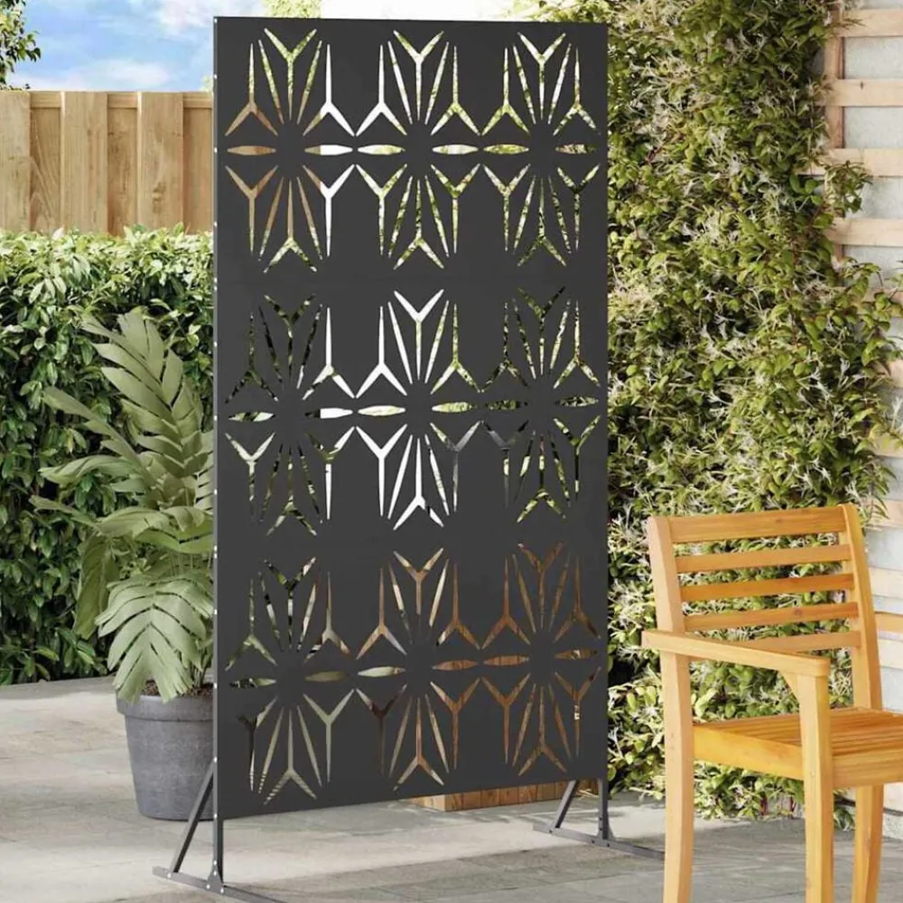 Privacyscherm 100 x 50 x 180 cm Staal>vidaXL Best