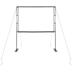 Elektronica*vidaXL Projectiescherm met standaards 84 inch 4:3