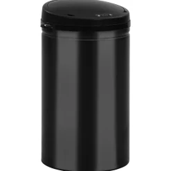 Prullenbak met automatische sensor 40 L koolstofstaal>vidaXL Best