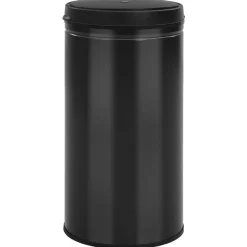 Prullenbak met automatische sensor 60 L koolstofstaal>vidaXL Discount