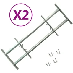 Raambeveiligingen verstelbaar 2 st 700-1050 mm>vidaXL New