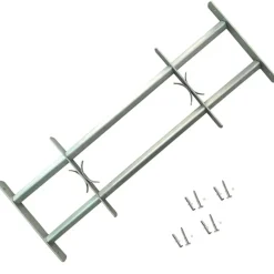 Raambeveiligingen verstelbaar 2 st 1000-1500 mm>vidaXL Discount
