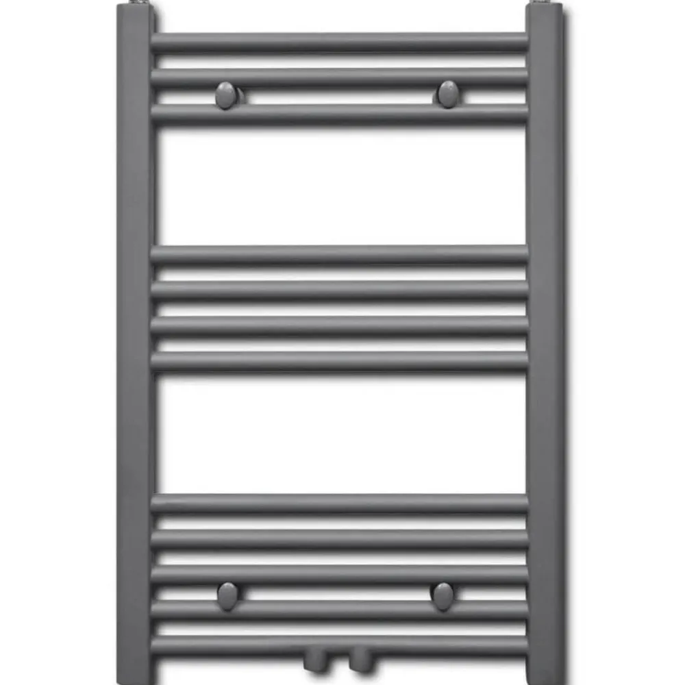 Huishoudelijke Apparaten*vidaXL Radiator / handdoekenrek recht 500x764 mm Grijs