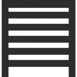 Radiatorombouw 78x20x82 cm bewerkt hout><noscript><img width=