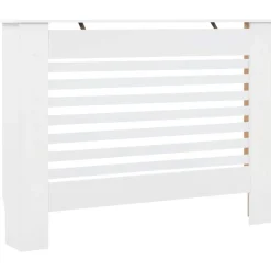 Huishoudaccessoires*vidaXL Radiatorombouw 112x19x81,5 cm MDF Wit