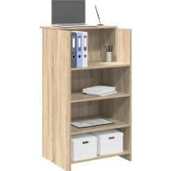 Receptiebalie 55x50x103,5 cm Bewerkt Hout>vidaXL New
