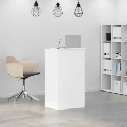 Receptiebalie 55x50x103,5 cm bewerkt hout><noscript><img width=