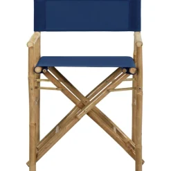 Regisseursstoelen 2 st inklapbaar bamboe en stof><noscript><img width=