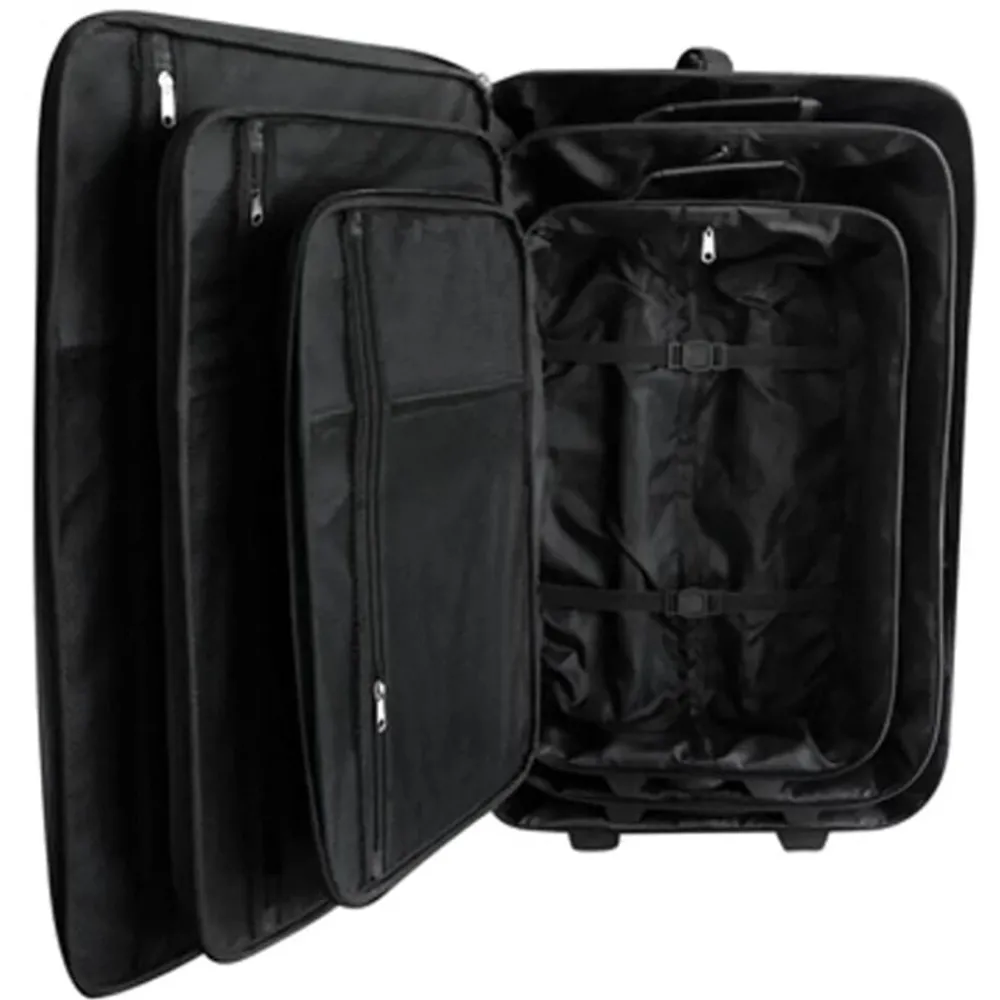Bagage & Tassen*vidaXL Reisbagage set 5-delig Zwart