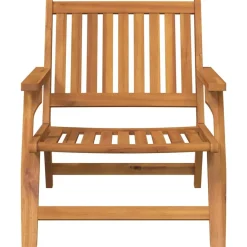 Tuinmeubelen*vidaXL Relaxbank 2 pcs Bruin Massief Acaciahout