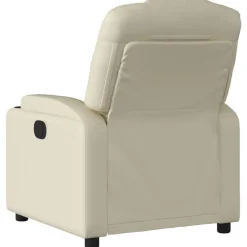 Relaxfauteuil Crème Kunstleer><noscript><img width=