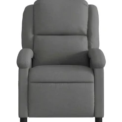 Relaxfauteuil Donkergrijze Stof><noscript><img width=