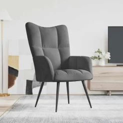 Relaxstoel fluweel>vidaXL Outlet