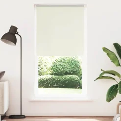 Woon- & Tuinaccessoires*vidaXL Rolgordijn verduisterend 110x210 cm stofbreedte 105,7 cm Gebroken wit