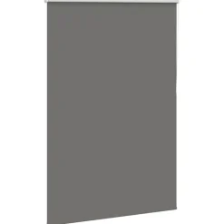 Woon- & Tuinaccessoires*vidaXL Rolgordijn verduisterend 115x130 cm stofbreedte 110,7 cm Grijs