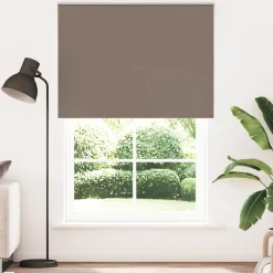 Rolgordijn verduisterend koffie 150x210 cm stofbreedte 146,6 cm>vidaXL Clearance