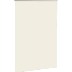 Woon- & Tuinaccessoires*vidaXL Rolgordijn verduisterend 115x130 cm stofbreedte 110,7 cm Gebroken wit